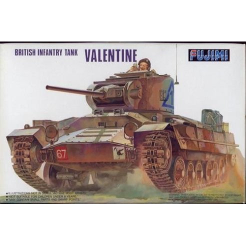 Fujimi 76007 British tank Valentine