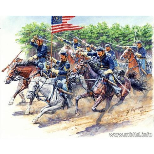 Master Box 3550 8th Pennsylvania Cavalry (Battle of Chancellorsville,1863)