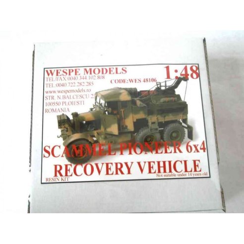 WESPE MODELS  1 48  SCAMMEL PIONEER 6x4 RECOVERY VEHICLE