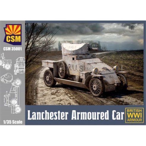 1 35 CSM Lanchester Armoured Car
