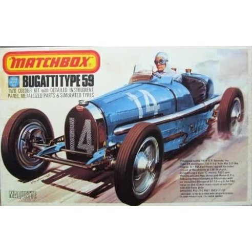 Matchbox Model Kit Bugatti Type 59 1 32