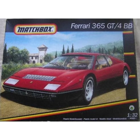 1 24 MATCHBOX Ferrari 365 GT 4 BB (BOX wrongly printed 1 32, but is 1 24)