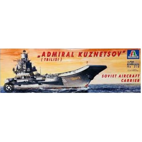 Italeri - 1/720 Admiral Kuznetsov - lunghezza modello 42 cm 0518S