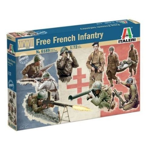 1 72 WWII Free French Infantry