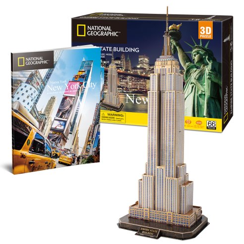 CUBICFUN NATIONAL GEOGRAPHIC EMPIRE STATE BUILDING NEW YORK