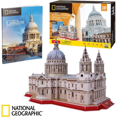 CUBICFUN NATIONAL GEOGRAPHIC ST. PAUL''S CATHEDRAL LONDRA