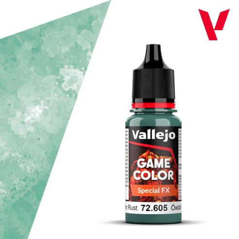 VALLEJO GREEN RUST SPECIAL FX GAME COLOR 18 ML