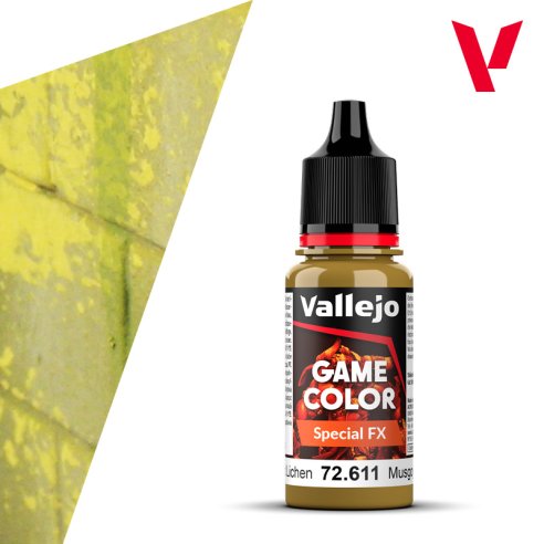 VALLEJO MOSS AND LICHEN SPECIAL FX GAME COLOR 18 ML