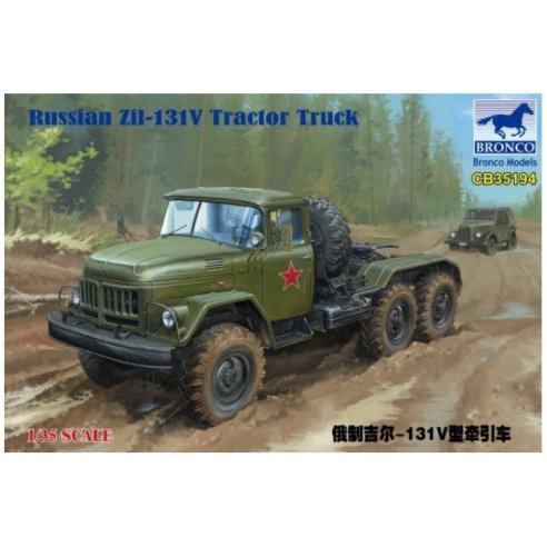 Bronco Models cb35194 Russian ZIL 131 V Tractor Truck
