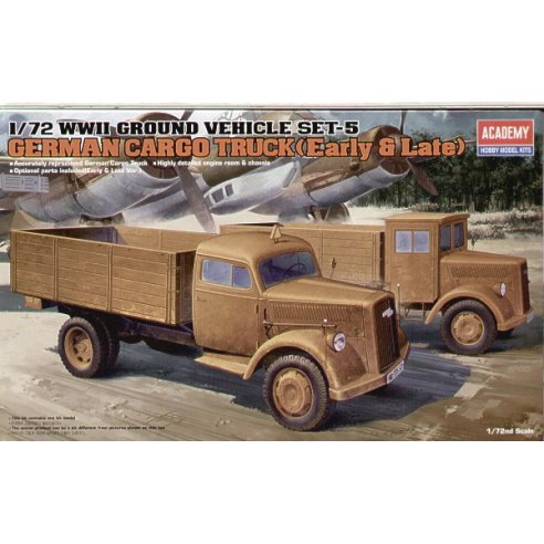 Academy 1 72 GERMAN CARGO TRUCK (early or late)