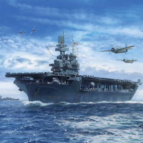 Academy 1 700 USS Enterprise CV-6 The Battle of Midway 80th Anniversary