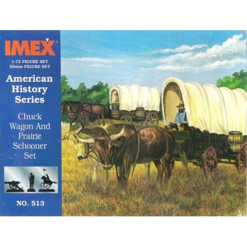 Imex 1 72 Chuck Wagon and Prairie Schooner