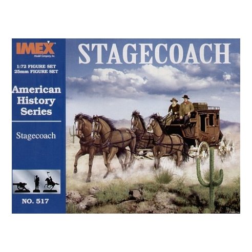 Imex 1 72 Wells Fargo Stagecoach