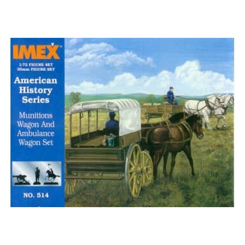 Imex 1 72 Munitions Wagon & Ambulance wagon