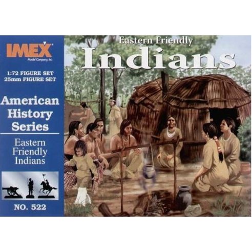 IMEX 1 72  FRIENDLY INDIANS - INDIANI AMICHEVOLI