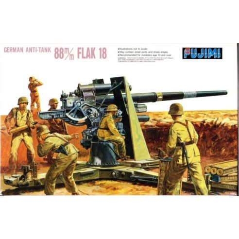 Fujimi World Armour Series, No. WA-26 German 88mm Flak 18