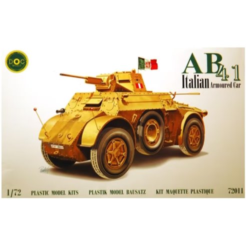 1 72 Italian Armoured Car DOC Model