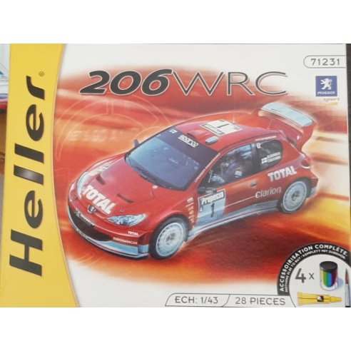 Heller Peugeot 206 WRC'01