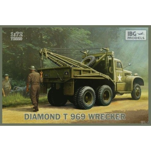 1 72 IBG 72020 DIAMOND T 969 Wrecker
