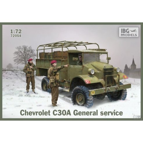 IBG 1 72   72054 Chevrolet C30A General service (steel body)