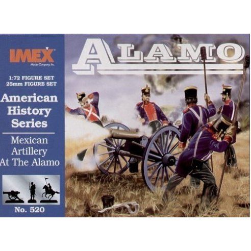 1 72  520 IMEX  Mexican Artillery Alamo
