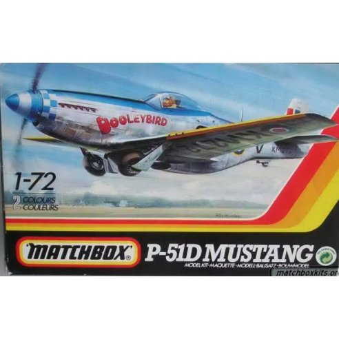 Matchbox 1 72  P-51D Mustang 40013