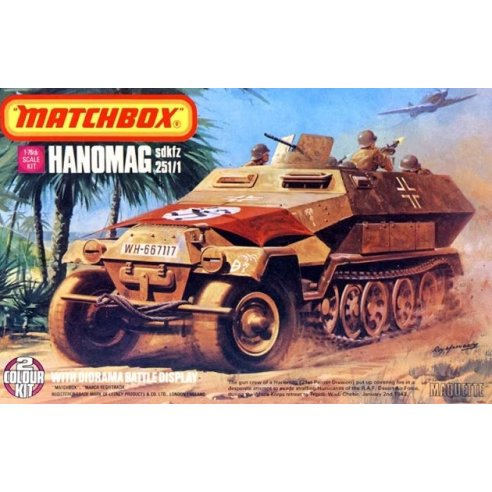 MATCHBOX 1 72  Hanomag Sd.Kfz. 251 1 PK-83