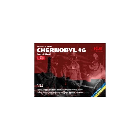1 35 Chernobyl 6. Feat of Divers (3 figures) (100% new molds)