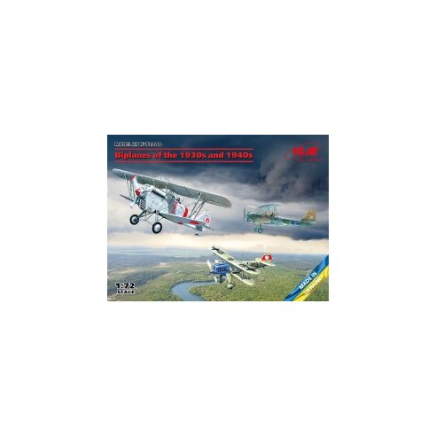 1:72 Biplanes of the 1930s and 1940s (??-51A-1, Ki-10-II, U-2 Po-2VS)