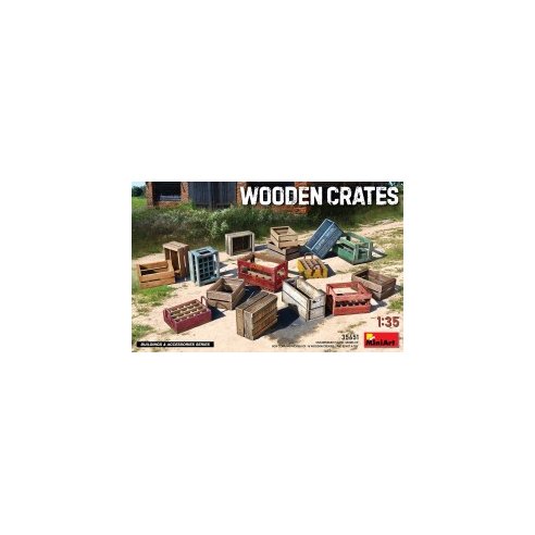 1 35 Wooden Crates