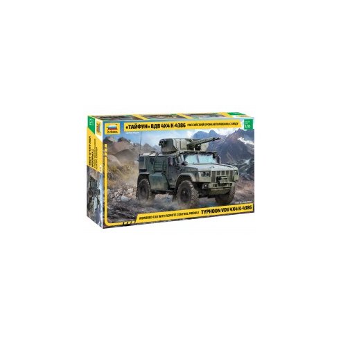 1 35 Typhoon 4x4 K-4386 Armoured Car with Remote Control Module
