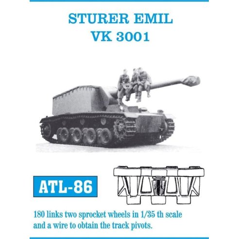 FRIUL MODEL CINGOLI ATL-086 STURER EMIL   VK 3001