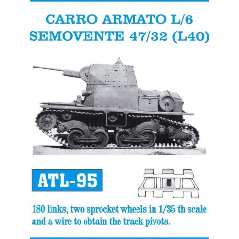 FRIUL MODEL CINGOLI   ATL-095 CARRO ARMATO L 6 SEMOVENTE 47 32 (L40)