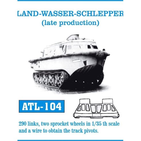 FRIUL MODEL CINGOLI  ATL-104 LAND WASSER-SCHLEPPER (late production)