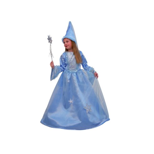 Costume di carnevale fatina azzurra bambina