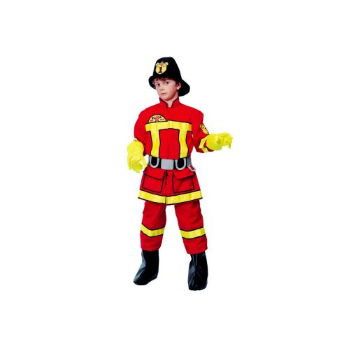 Fire Department - Vestito di carnevale da pompiere