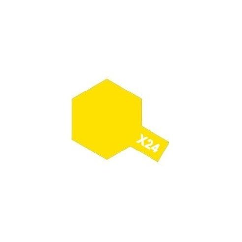 Tamiya - Vernice acrilica lucida X24 Clear Yellow 10 ml 81524