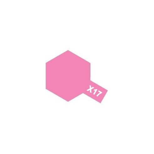 Tamiya - Vernice acrilica lucida X17 Pink 10 ml 81517
