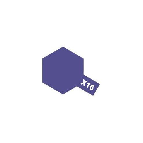 Tamiya - Vernice acrilica lucida X16 Purple 10 ml 81516