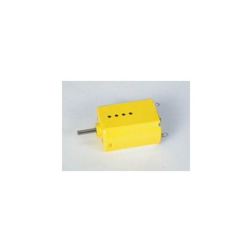Scaleauto SC-15 motor without Pinions  -TECH 2- Yellow 25000 rpm, 0.29 Amp., 230 g-cm at 12V  SHORT-CAN Size: 25x20x15mm. Sealed