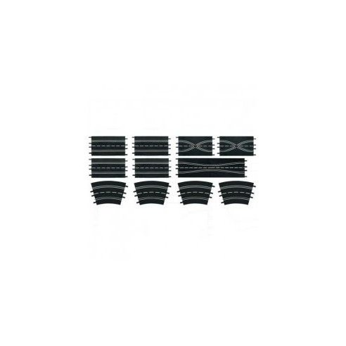 Carrera Slot - Extension set (4 straights, 2 lane change sections 2 chicanes, 4 curves 2/30?) CRR20026956