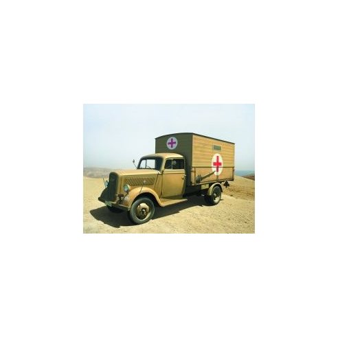 ICM - Typ 2,5-32 with Shelter, WWII German Ambulance Truck 35402