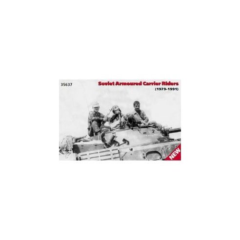 ICM - 1/35 Soviet Armored Carrier Riders (1979-1991), (4 figures) 35637