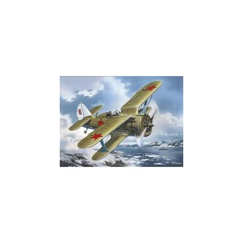 ICM - 1:48 - I-153, WWII Soviet Biplane Fighter 48095