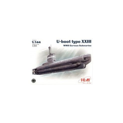 ICM - 1:144 - U-Boat Type XXIII, WWII German Submarine S.004