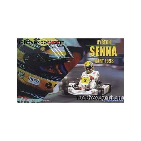 Fujimi - FUJIMI KIT 1/24 Ayrton Senna Kart 1993 FU09138