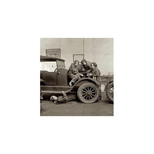 1:24 American mechanics (1910s) (3 figures) (100% new molds)