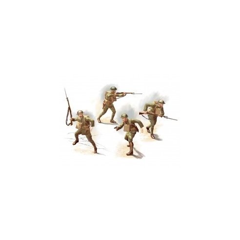 1:35 US Infantry (1918) (4 figures) (100% new molds)