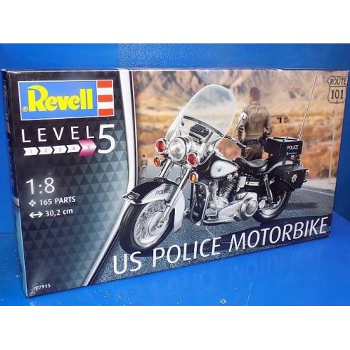 1:8 US Police Motorbike