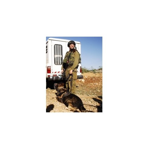 1:16 K-9, Israeli Police Team Officer with dog (100% new molds)